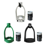 Maxbell Square Hole Drill Fixed Bracket for Drill Machine Woodworking Bench Mortiser Green