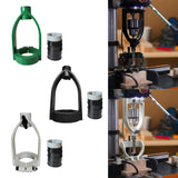 Maxbell Square Hole Drill Fixed Bracket for Drill Machine Woodworking Bench Mortiser Green