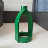 Maxbell Square Hole Drill Fixed Bracket for Drill Machine Woodworking Bench Mortiser Green