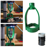 Maxbell Square Hole Drill Fixed Bracket for Drill Machine Woodworking Bench Mortiser Green