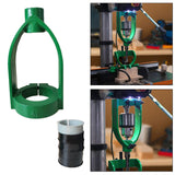 Maxbell Square Hole Drill Fixed Bracket for Drill Machine Woodworking Bench Mortiser Green