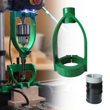 Maxbell Square Hole Drill Fixed Bracket for Drill Machine Woodworking Bench Mortiser Green