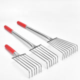Maxbell Seafood Digging Rake Gardening Tool Gardening Hoe for Backyard Lawn Planting 33cm 4T