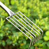 Maxbell Seafood Digging Rake Gardening Tool Gardening Hoe for Backyard Lawn Planting 33cm 4T