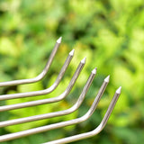 Maxbell Seafood Digging Rake Gardening Tool Gardening Hoe for Backyard Lawn Planting 33cm 4T