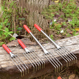 Maxbell Seafood Digging Rake Gardening Tool Gardening Hoe for Backyard Lawn Planting 33cm 4T