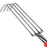 Maxbell Seafood Digging Rake Gardening Tool Gardening Hoe for Backyard Lawn Planting 33cm 4T