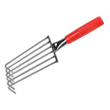 Maxbell Seafood Digging Rake Gardening Tool Gardening Hoe for Backyard Lawn Planting 33cm 6T