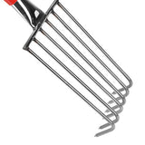 Maxbell Seafood Digging Rake Gardening Tool Gardening Hoe for Backyard Lawn Planting 33cm 6T