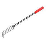 Maxbell Seafood Digging Rake Gardening Tool Gardening Hoe for Backyard Lawn Planting 57cm 4T