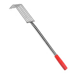 Maxbell Seafood Digging Rake Gardening Tool Gardening Hoe for Backyard Lawn Planting 57cm 6T