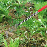 Maxbell Seafood Digging Rake Gardening Tool Gardening Hoe for Backyard Lawn Planting 57cm 6T