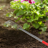 Maxbell Seafood Digging Rake Gardening Tool Gardening Hoe for Backyard Lawn Planting 57cm 6T