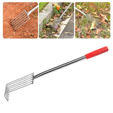 Maxbell Seafood Digging Rake Gardening Tool Gardening Hoe for Backyard Lawn Planting 57cm 6T
