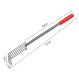 Maxbell Seafood Digging Rake Gardening Tool Gardening Hoe for Backyard Lawn Planting 57cm 6T