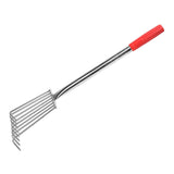 Maxbell Seafood Digging Rake Gardening Tool Gardening Hoe for Backyard Lawn Planting 57cm 8T