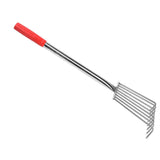Maxbell Seafood Digging Rake Gardening Tool Gardening Hoe for Backyard Lawn Planting 57cm 8T