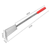 Maxbell Seafood Digging Rake Gardening Tool Gardening Hoe for Backyard Lawn Planting 57cm 8T