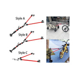 Maxbell Bike Trailer Connector Connecting Rod Universal for Bike Camping Cart Style A