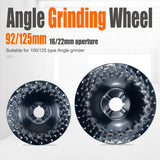 Maxbell Wood Carving Cutting Disc for Angle Grinder for Woodworking Carving Sanding M