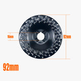 Maxbell Wood Carving Cutting Disc for Angle Grinder for Woodworking Carving Sanding S