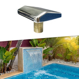 Maxbell Waterfall Tub Spout Waterfall Sprayer Waterfall Tub Faucet for Swimming Pool Water From Facade