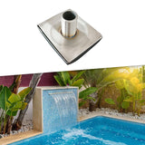 Maxbell Waterfall Tub Spout Waterfall Sprayer Waterfall Tub Faucet for Swimming Pool Water From Below