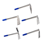 Maxbell Garden Hoe Hand Tool Sturdy Manual Hand Weeder Tool for Garden Backyard Yard Pointed hoe