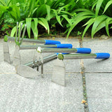 Maxbell Garden Hoe Hand Tool Sturdy Manual Hand Weeder Tool for Garden Backyard Yard Pointed hoe