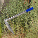 Maxbell Garden Hoe Hand Tool Sturdy Manual Hand Weeder Tool for Garden Backyard Yard Pointed hoe