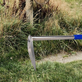 Maxbell Garden Hoe Hand Tool Sturdy Manual Hand Weeder Tool for Garden Backyard Yard Pointed hoe