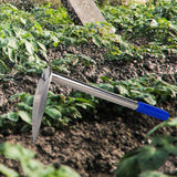 Maxbell Garden Hoe Hand Tool Sturdy Manual Hand Weeder Tool for Garden Backyard Yard Pointed hoe