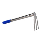 Maxbell Garden Hoe Hand Tool Sturdy Manual Hand Weeder Tool for Garden Backyard Yard Rake