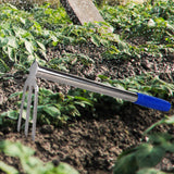 Maxbell Garden Hoe Hand Tool Sturdy Manual Hand Weeder Tool for Garden Backyard Yard Rake