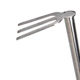 Maxbell Garden Hoe Hand Tool Sturdy Manual Hand Weeder Tool for Garden Backyard Yard Rake