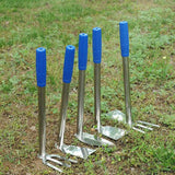 Maxbell Garden Hoe Hand Tool Sturdy Manual Hand Weeder Tool for Garden Backyard Yard Wide hoe