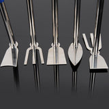 Maxbell Garden Hoe Hand Tool Sturdy Manual Hand Weeder Tool for Garden Backyard Yard Multifunctional hoe
