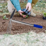 Maxbell Garden Hoe Hand Tool Sturdy Manual Hand Weeder Tool for Garden Backyard Yard Multifunctional hoe