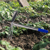 Maxbell Garden Hoe Hand Tool Sturdy Manual Hand Weeder Tool for Garden Backyard Yard Multifunctional hoe
