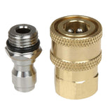 Maxbell 3x Pressure Washer Adapter Set for Power Washer Hose M22-14 Female Connector