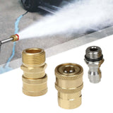 Maxbell 3x Pressure Washer Adapter Set for Power Washer Hose M22-14 Female Connector