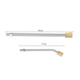 Maxbell 2 Pieces High Pressure Washer Extension Wands for Patio Cleaning Car Washing