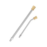 Maxbell 2 Pieces High Pressure Washer Extension Wands for Patio Cleaning Car Washing