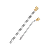 Maxbell 2 Pieces High Pressure Washer Extension Wands for Patio Cleaning Car Washing