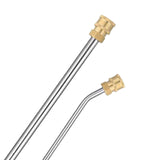 Maxbell 2 Pieces High Pressure Washer Extension Wands for Patio Cleaning Car Washing