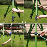 Maxbell Watering Sprinklers Nozzle Tripod Sprinkler for Garnden Cooling Systems Lawn