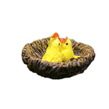 Maxbell Miniature Birds Figures Craft Sculpture Bird Statue for Home Backyard Garden