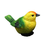 Maxbell Miniature Birds Figures Craft Sculpture Bird Statue for Home Backyard Garden