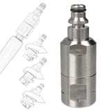 Maxbell Pressure Washer Hose Adapter Quick Connect Anti-twist Coupler for Lawns Care Style B