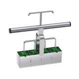 Maxbell Handheld Soil Block Maker Soil Blocker for Terraces Outdoor Vegetable Fruits